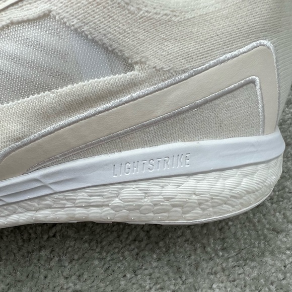 Stella McCartney Adidas Boston Sneaker Running Shoes Cream Cloud White Size 10.5 - Picture 16 of 16